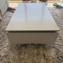 Coffee Table, Lift With Storage 