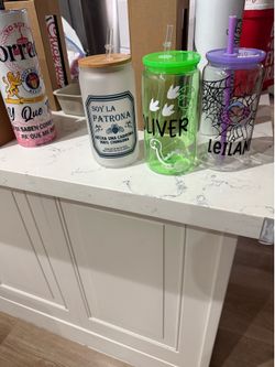 custom cups ., vasos personalizados