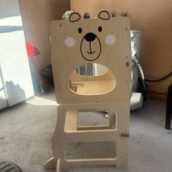 Toddler Learning Tower With Safety Net
