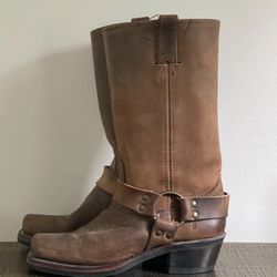 Frye Ladies Harness Leather Moto Boots