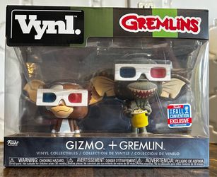 Funko VYNL.: Gremlins - Gizmo + Gremlin - GameStop 2018 San Diego Comic Con