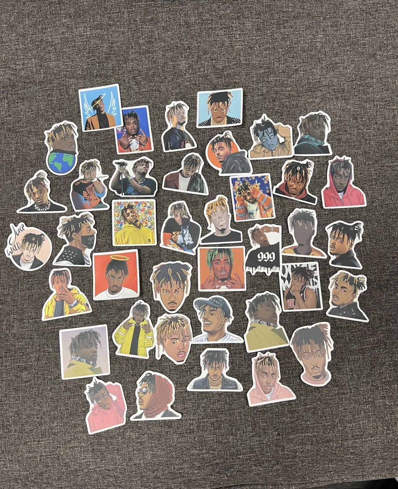 40 Juice Wrld Stickers
