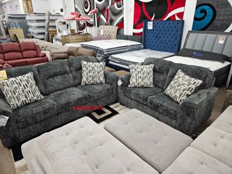 Finance available New Ashley Lonoke model sofa loveseat special