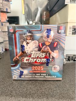Topps nfl chrome 2025