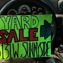 Huge Yard Sale