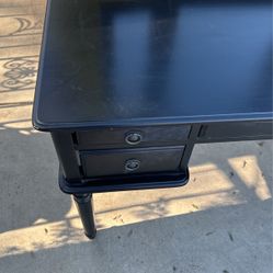 Black Wood Table