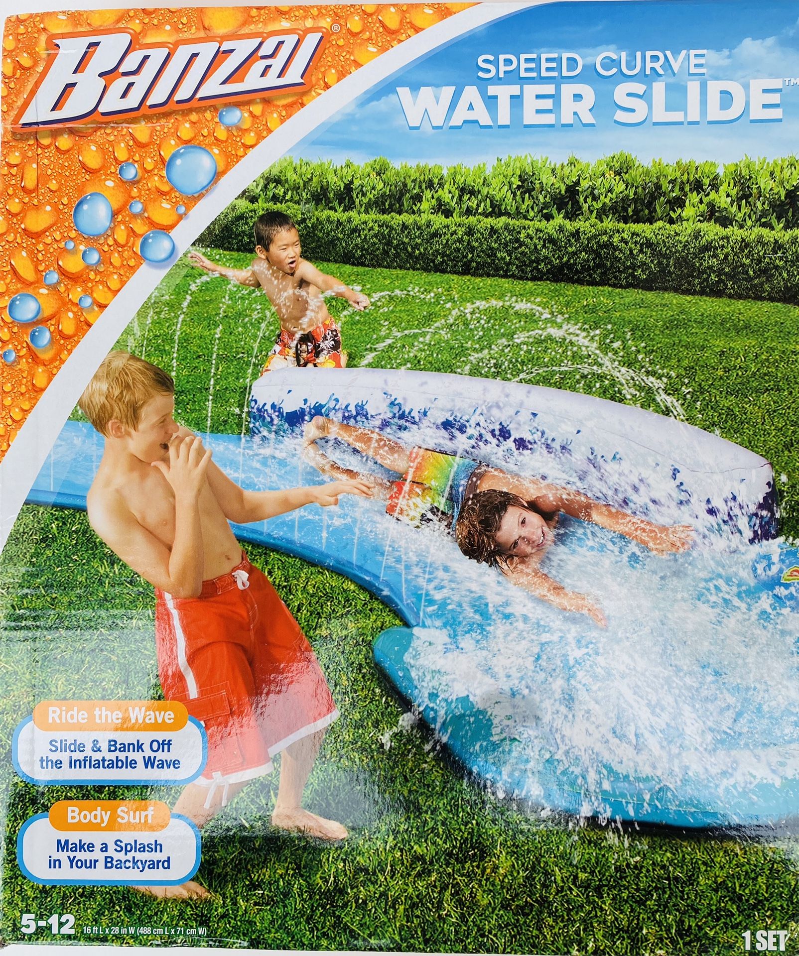 Banzai Speed Curve Water Slide