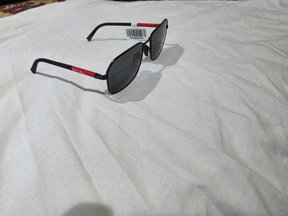 Men's Prada Linea Rossa Sunglasses Black