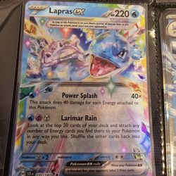 Lapras EX Tera (Pokemon Tcg)