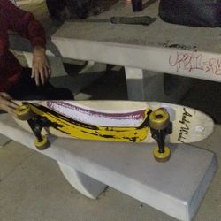 Andy Warhol Skateboard 