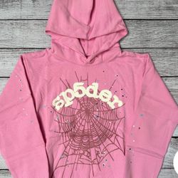 Pink Spider Hoodie 