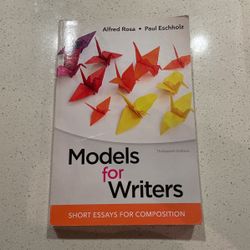 Models For Writers Short Essay Composition