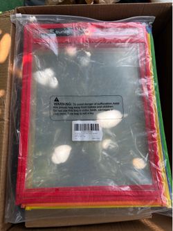 White boards/ dry erase pockets