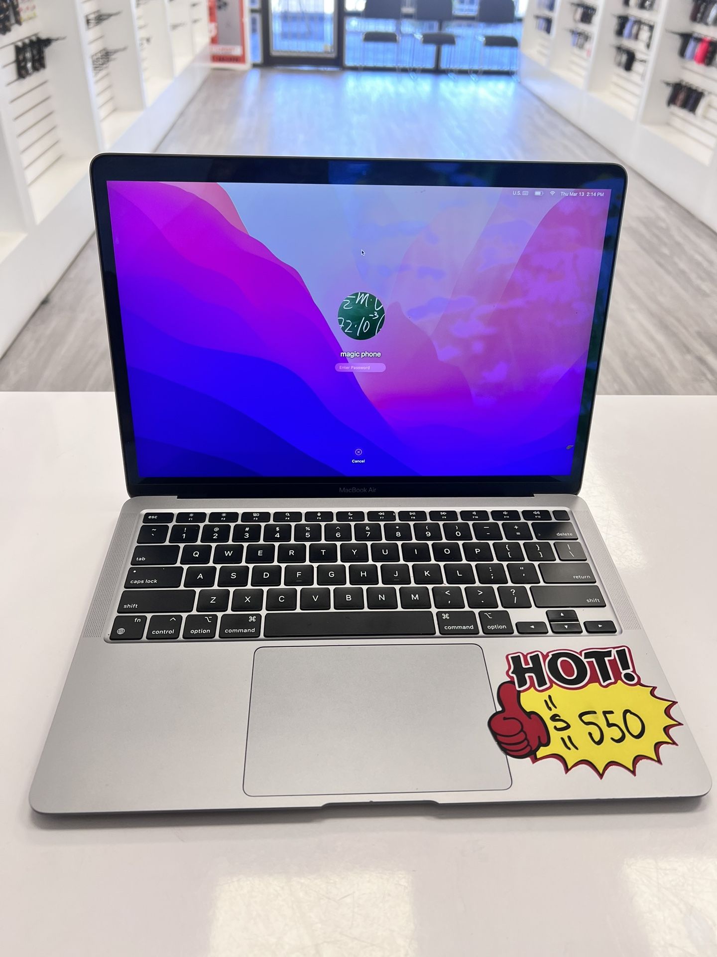 MacBook Air M1 2020 8RAM 512GB