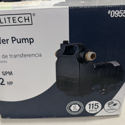 Utilitech Cast Iron Utility Transfer Pump 