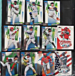 Topps Finest MLB Baseball Cards Lot of 11
