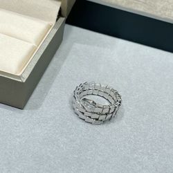 Three-circle snake ring