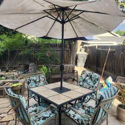 Patio table & chairs