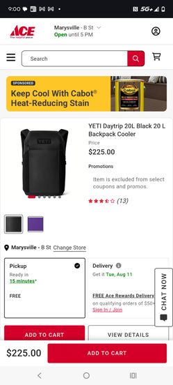 Yetti backpack