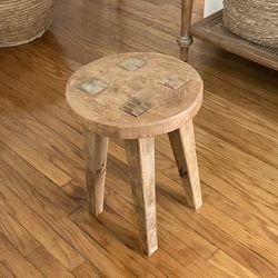 Wooden Stool/plant Stand