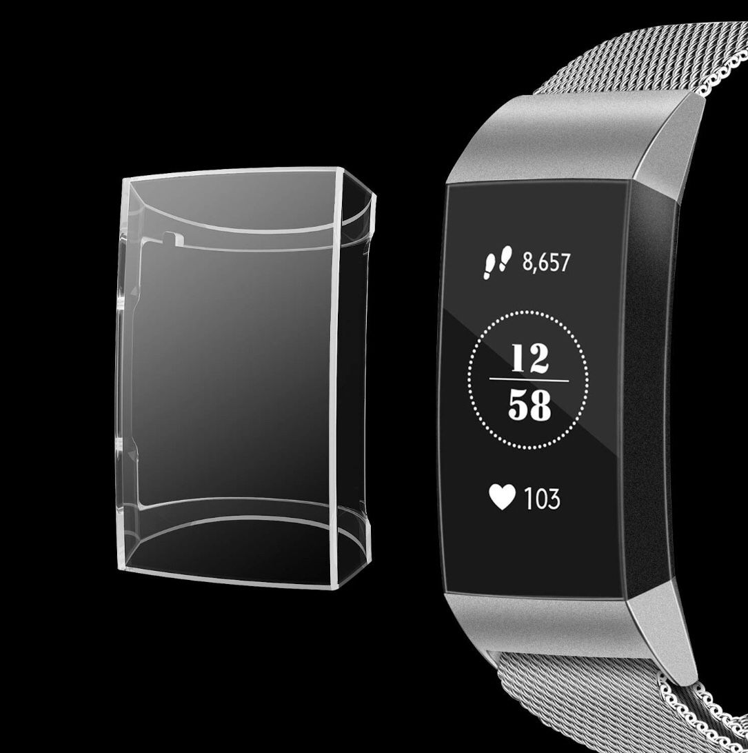 Screen Protector Compatible with Fitbit Charge 3