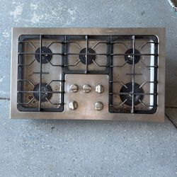 36 Inch Natural Gas Cooktop (Sears) 