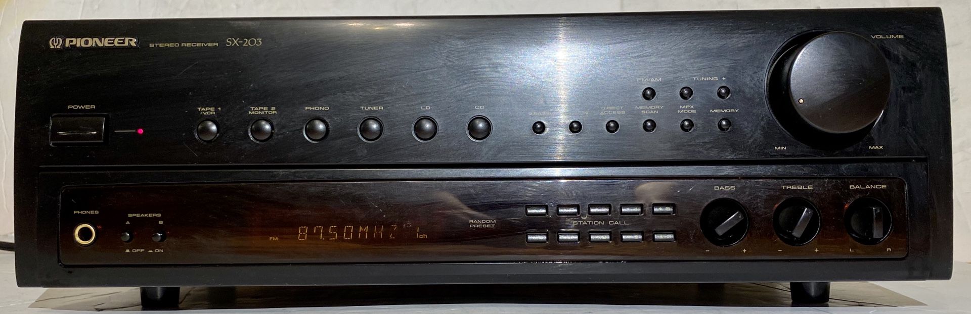 Pioneer SX-203 Stereo Receiver 150 W Vintage