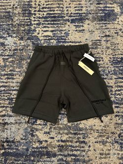 Fear Of God Essentials Black Shorts