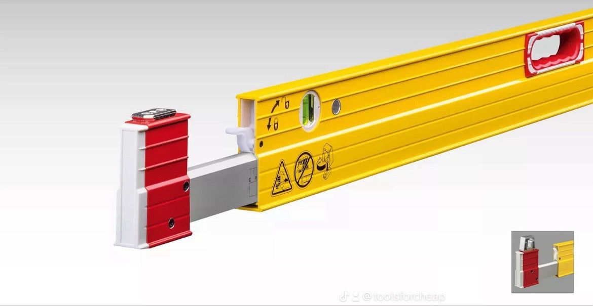 STABILA Type 106 T telescopic spirit level. $430