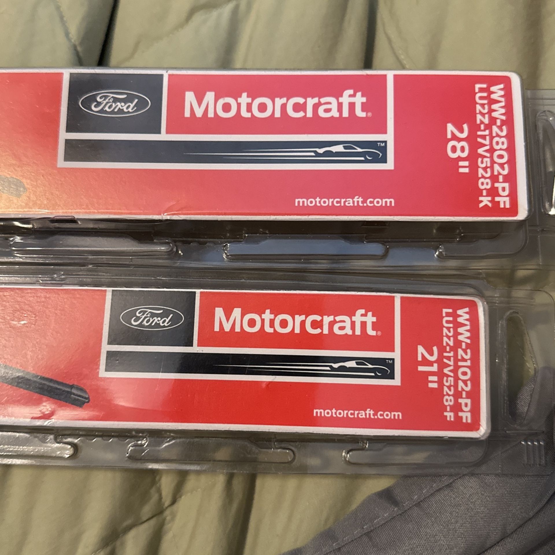 Ford Motorcraft 28” And 21” Set Of Wiper Blades