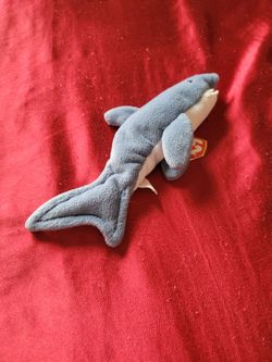 Ty Beanie Babies Original Crunch The Shark 1996