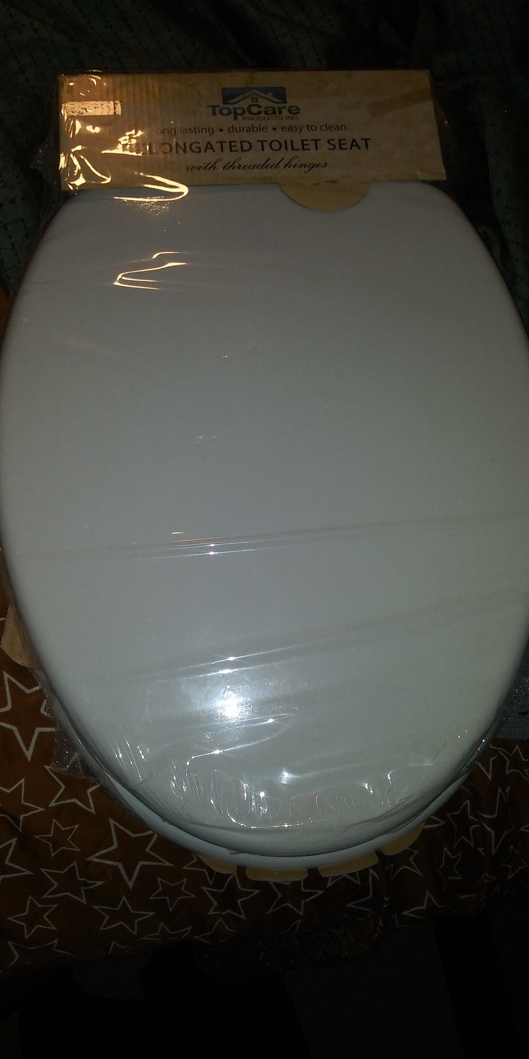 Elongated toilet seat