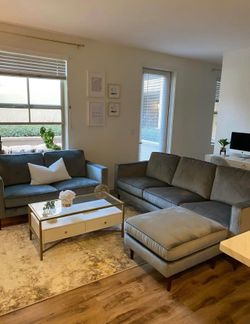 3 Piece Sofa, Loveseat & Ottoman for Sale