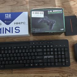 Mini PC With Game Drive Bundle