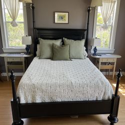 Haverty’s solid wood bedroom set