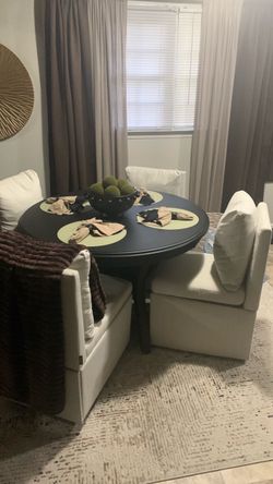Dining chairs with storage
