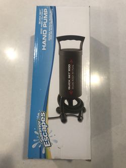 Summer Escapes Quick Set 200 Double Action Air Pump