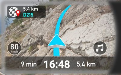 Motorcycle Heads Up Display (GPS, Music, Calls)