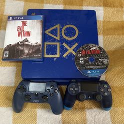 PlayStation 4 Slim Limited Edition Console - Days of Play Bundle