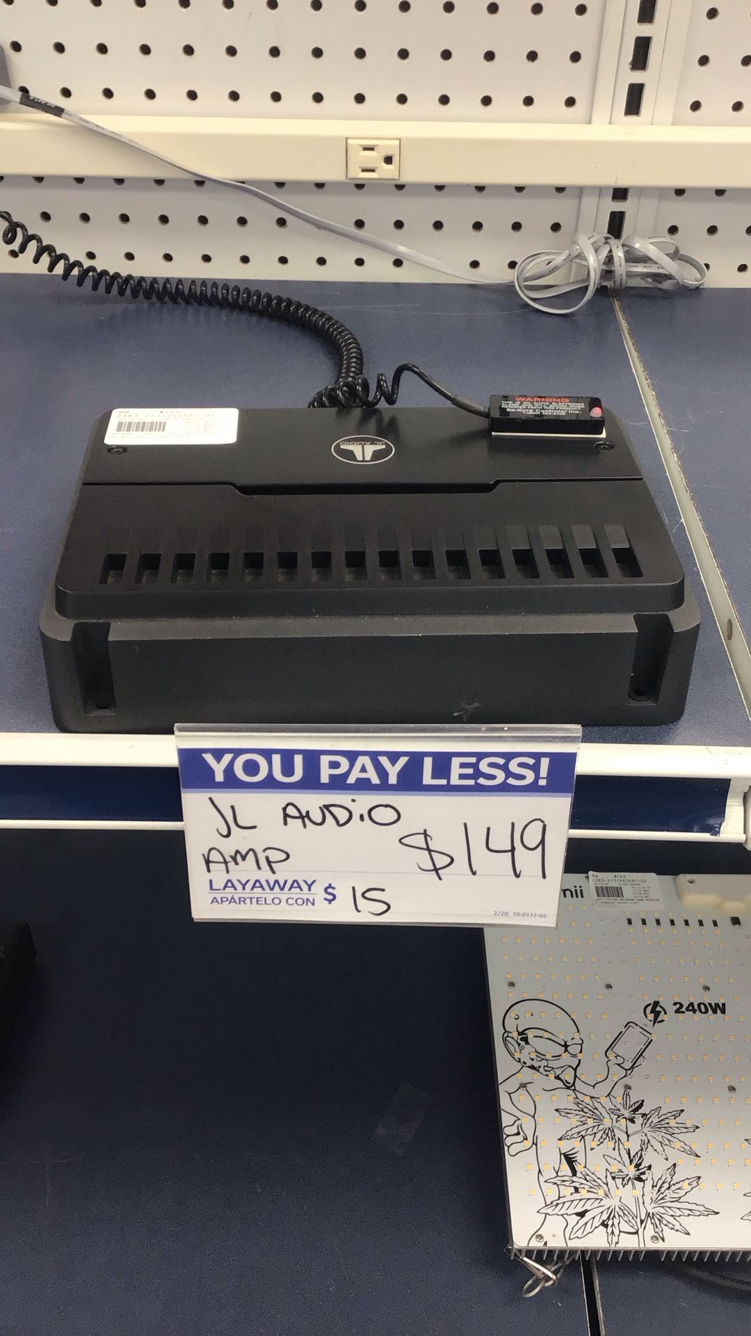 JL AUDIO AMP