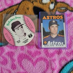 Nolan Ryan 2 Card/Disc Lot