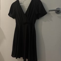 women’s 00 express black mini dress