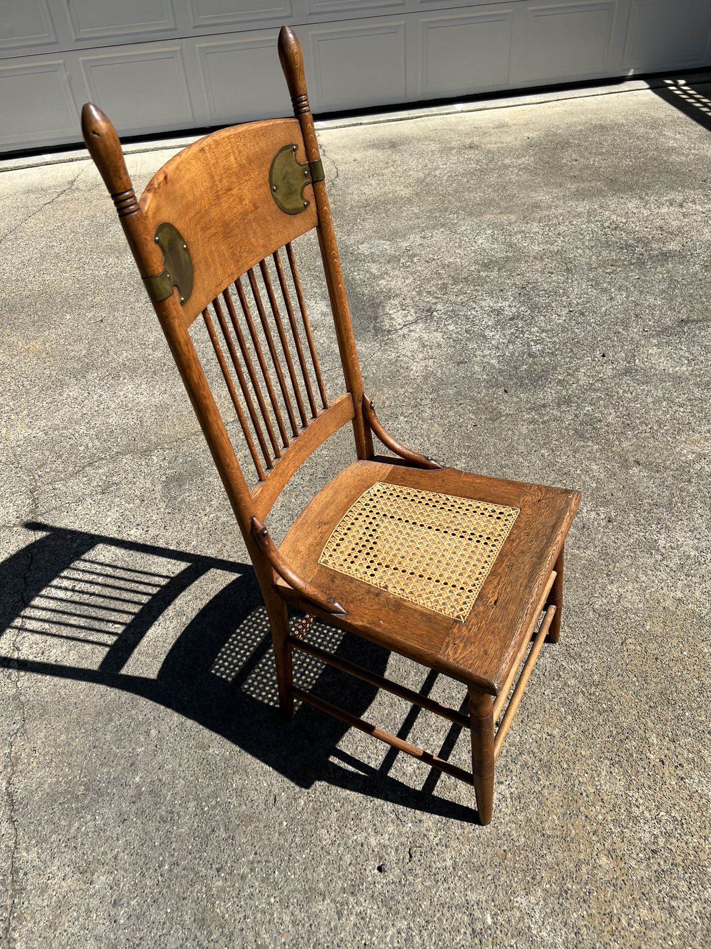 Vintage Wicker-cane Bottom Chair