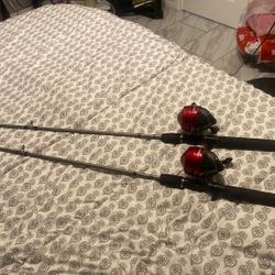 404 Zebco Rod & Reel  Good Condition 