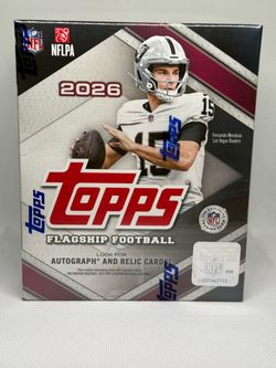 2026 NFL Topps Flagship Mega Boxes