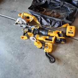 Dewalt 18 Volt Set