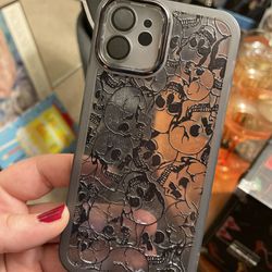iPhone 12 Skull Design Phone Case 