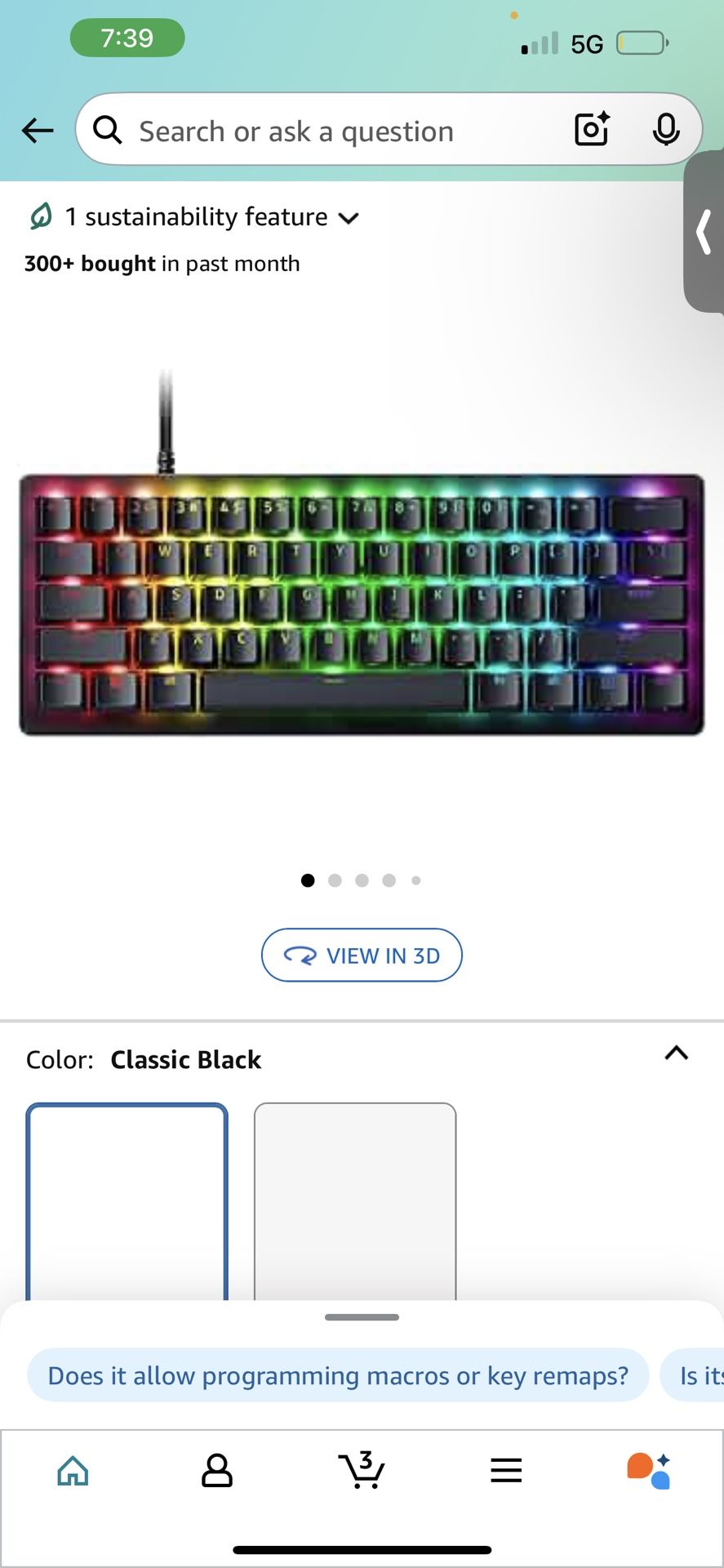 Razer Huntsman Mini V3 Pro