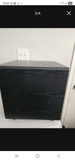 Jamo Sub-650 Powered Subwoofer 650 watts. 12" Woofer.