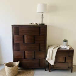 Mid Century Modern (MCM) -Dresser & Nightstand